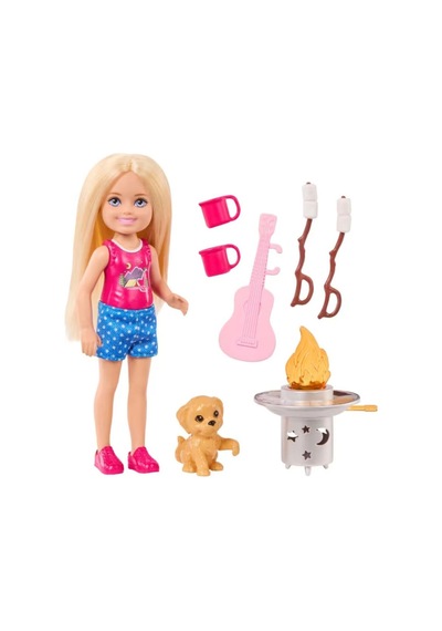 Barbie Chelsea Doğa Macerası Oyun Seti Jjv61