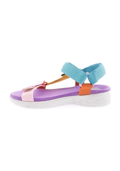 Dgn 103-23y Kadin Bantli Cirtli Sandalet 103-2265-R15141 Çok Renkli