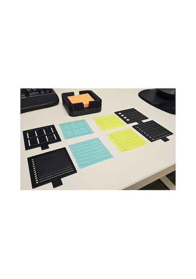 Post-it Çizim Ve Planlama Şablonu Seti - Haftalık Planlayıcı Ve To-do List Cetvel Aparatı Diğer