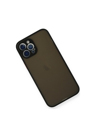 Apple Uyumlu iPhone 12 Pro Max Uyumlu Kılıf Montreal Silikon Kapak - Siyah