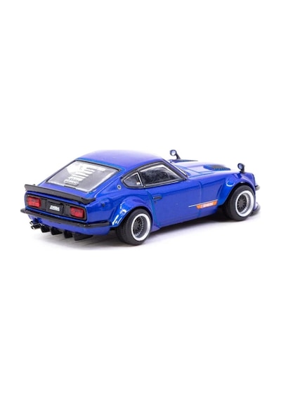 Mey İthalat 1/64 Nissan Fairlady Z S30 Widebody Blue - Designed By Jon Sibal
