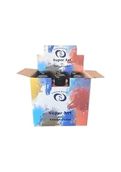 Superart Akrilik Kumaş Boya Seti 6'lı 6x50 Ml 0,15 L