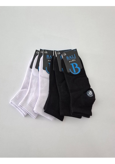 Bali Socks Dikişisiz Erkek Patik Çorap 6lı Çok Renkli