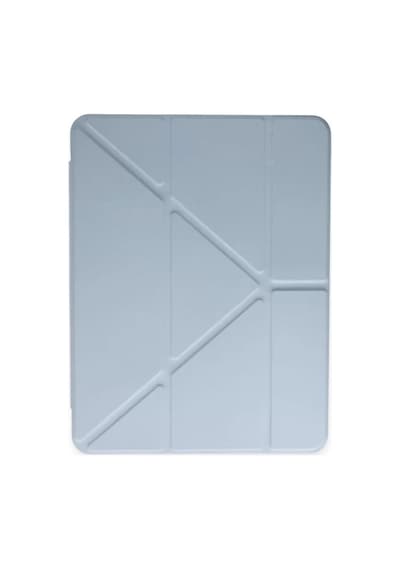 Newface Apple iPad Uyumlu Pro 11 2018 Kılıf Kalemlikli Mars Tablet Kılıfı - Mavi Arka Kapak