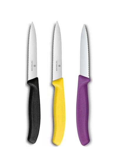 Vct-3'lü 10 Cm Tırtıklı Renkli Set