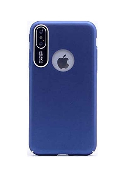 İphone X/xs Uyumlu Kamera Korumalı Sert Slim Tpu Kapak Mavi, İphone X/xs