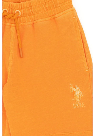 U.s. Polo Assn. Erkek Çocuk Turuncu Şort Örme 50279593-vr051 Turuncu