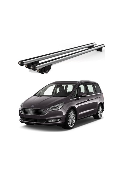 Kanca Ford Galaxy 2015 Ve Sonrası Uyumlu Gri Kilitli Ara Atkı 120cm Port Bagaj Tavan Barı