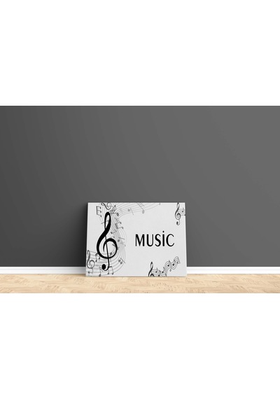 Müzik Kanvas Tablo