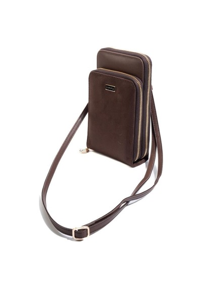 Silver Polo Sp1011 Kadın Telefon Çantası Süet Kahve-kahve