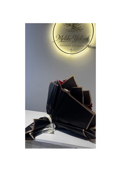 99 Lu Gül Buketi Kırmızı - 909990064 Kırmızı