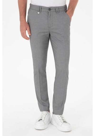 U.s. Polo Assn. Erkek Gri Pantolon Kanvas-chino 50299990-vr024 Gri