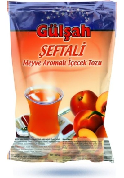 Gülşah Şeftali Aromalı İçecek Tozu 300 G