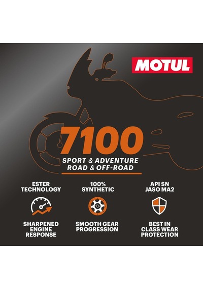 Motul 7100 10w60 4t 1 Litre Motosiklet Yagi