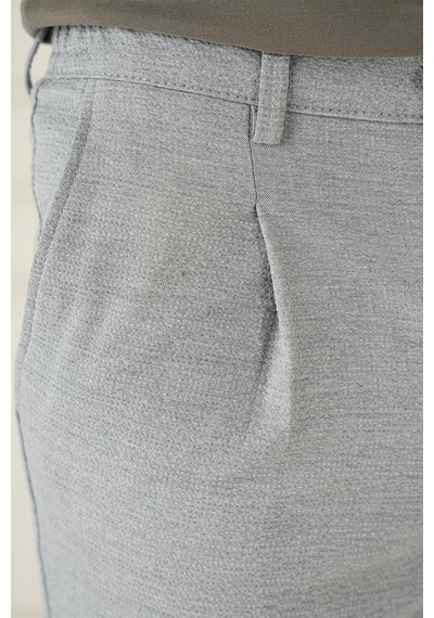 Efor Comfort Fit Gofre Dokulu Beli Lastikli Pileli Gri Jogger Pantolon P 1174 Gri Efor Comfort Fit Gofre Dokulu Beli Lastikli Pileli Gri Jogger Pantolon P 1174 Gri