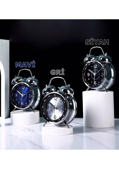 Coverzone Sessiz Pilli Çalar Saat Yatak Odası Saati Çocuklar İçin Masa Nostaljik Dekor Masa Saati Alarm Clock Big Ben Saat Retro Hour Çift Zilli Masaüstü Nrn387 Mavi Mavi Sku: Smg8690010214140 Diğer Coverzone Sessiz Pilli Çalar Saat Yatak Odası Saati Çocuklar İçin Masa Nostaljik Dekor Masa Saati Alarm Clock Big Ben Saat Retro Hour Çift Zilli Masaüstü Nrn387 Mavi Mavi Sku: Smg8690010214140 Diğer