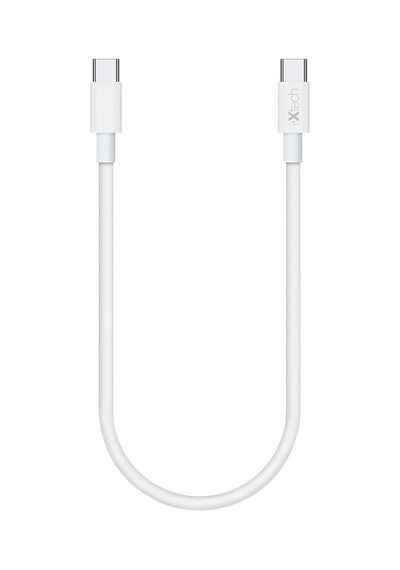 Ixtech 100000000000871063 30cm 65w Pd Type-c To Type-c Sarj Data Kablosu Uc022 Beyaz
