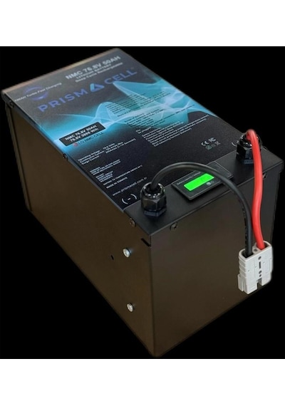 Prismacell 72 Volt 50ah Lityum Nmc Akü Elektrikli Araba Yuki Amy Motor Bataryası