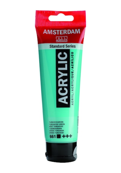 Talens Amsterdam Akrilik Boya 120Ml. N 661 Turquoise Green