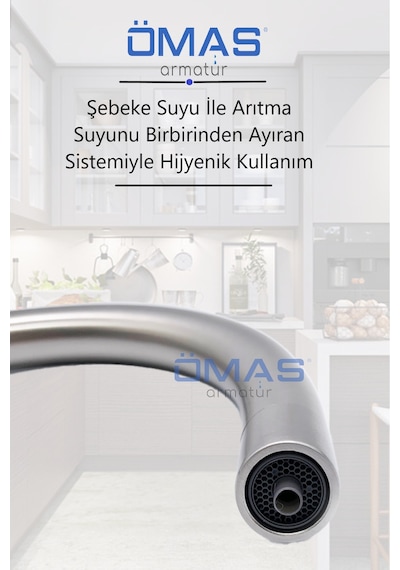 Arıtmalı Mutfak Bataryası, 3 Yollu Arıtmalı Mutfak Eviye Batarya