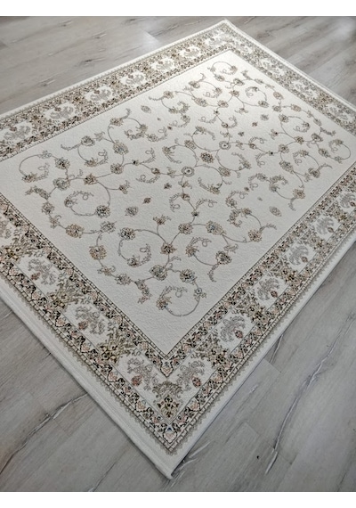 Vera Klasik Desenli Ipeksi Yumuşaklıkta Dokunmuş Makina Halısı 160x230 Cm Çok Renkli