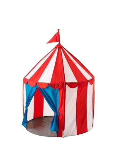 Cırkustalt Çocuk Bebek Katlanabilir Oyun Çadırı 100x120 Cm Kırmızı