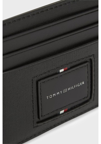 Tommy Hilfiger Deri Kartlık Erkek Kartlık Am0am14504 Bds Siyah SİYAH