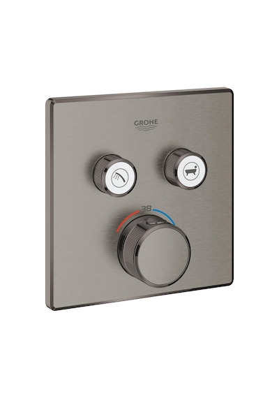 Grohe Grohtherm Smartcontrol Çift Valfli Akış Kontrollü Ankastre Termostatik Duş Bataryası 29124Al0 Krom
