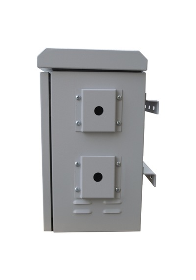 7U 19" 250Mm Outdoor Mobese Direk Tipi Rack Kabinet Çift Cidarlı