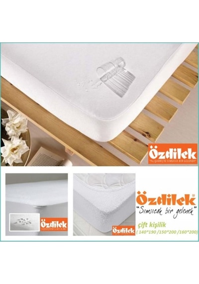 Özdilek Fitted Sıvı Geçirmez Yatak Koruyucu Kılıfı Alez Ebat Seçiniz (247569392)