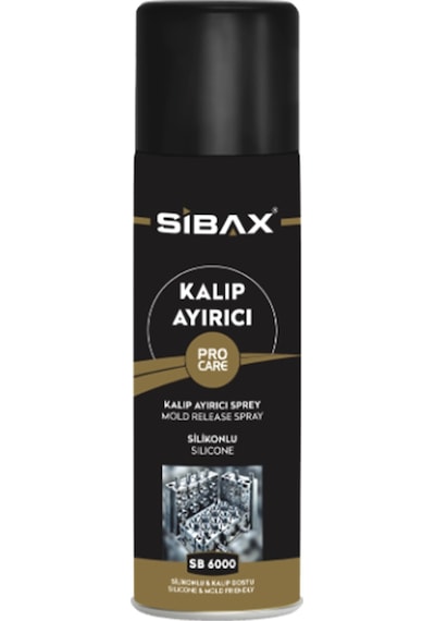 Sibax Sb6000 Kalıp Ayırıcı Sprey Silikonlu 400 Ml