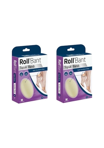 Roll Bant Topuk Bandı 8 Adet 2 Kutu