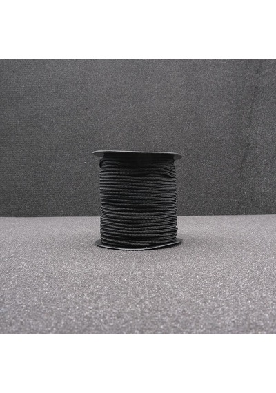 Mg Ropes Bileklik,outdoor Ve Hobi Paracord İp 2 Mm No:8 30 Metre Siyah