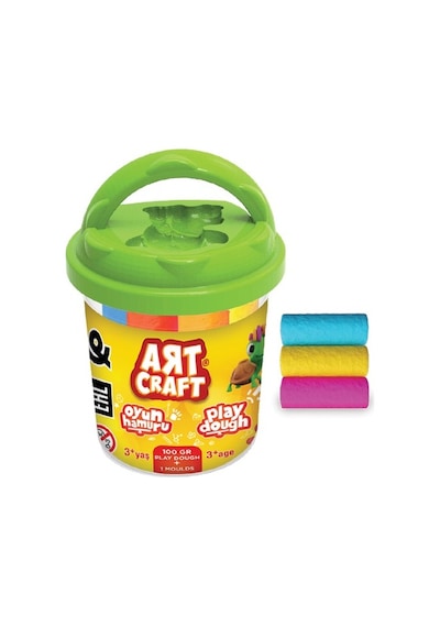 Art Craft İnsan Figürü Seti Oyun Hamuru 150 gr +17 Parça Hamur K