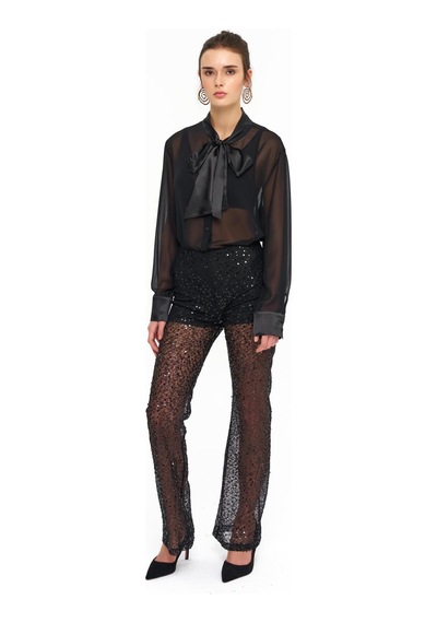 La Garita Midnight Glimmer Pantolon Siyah Siyah
