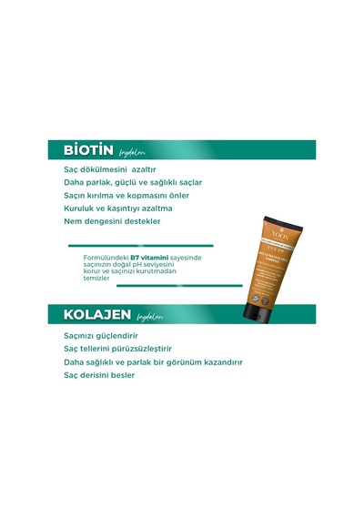 2'li Vegan Tuzsuz Şampuan & Saç Bakım Maskesi 250ml, Hyaluronik Asit, Keratin, Kolajen Ve Biotin İçerikli Besleyici Diğer