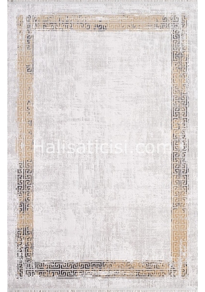Gümüşsuyu Halı Black&Brown 11298 Sarı