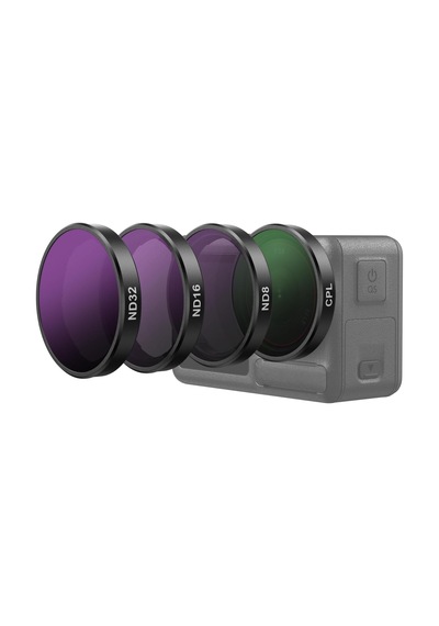 Telesın Djı Osmo Action 5 Pro/4/3, Xtra Edge/pro İçin Cpl Nd Filtresi