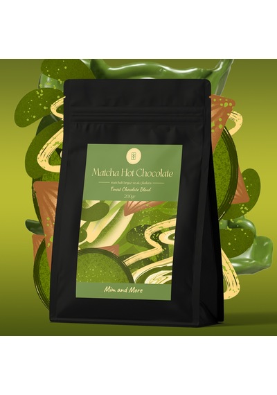 Matcha Hot Chocolate - Matchalı Beyaz Sıcak Çikolata, 200 Gr 200 G