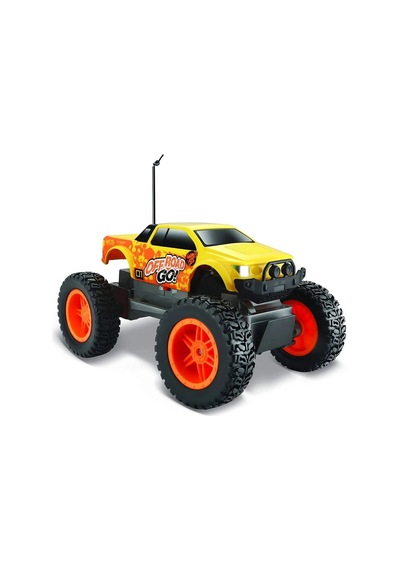 Maisto Off Road Go Kumandalı Araba 82759 - Sarı Çok Renkli