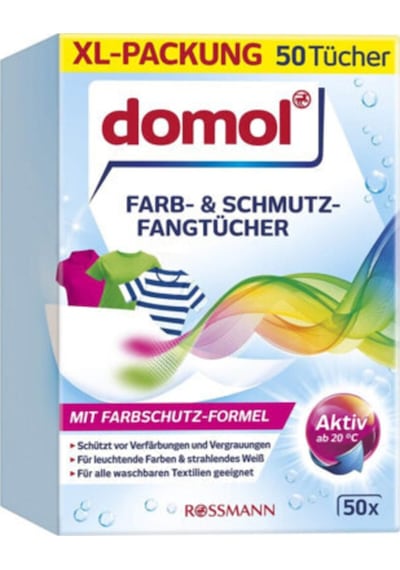 Domol Renk Ayırıcı Rosalt Mendil 50'Li