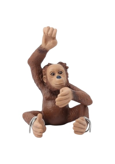 Orangutan Fifür-vahşi Hayvan Oyuncak Model