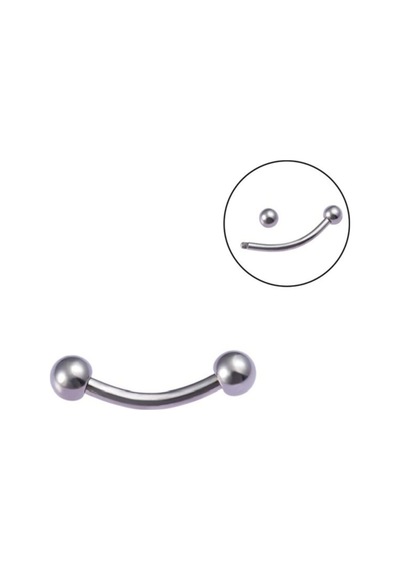 Toplu Kaş-rook Piercing Gümüş