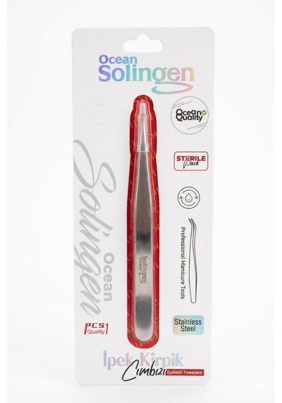 Ocean Solingen Düz Tipli Kirpik İzolasyon Cımbızı 857