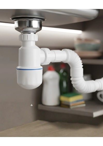Mey İthalat Lavabo Sifon Seti Esnek Borulu Koku Engelleyici Sızdırmaz Ve Kolay Montajlı