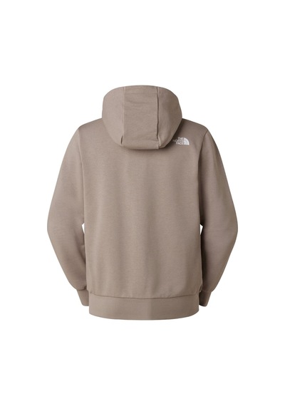 The North Face M Sımple Dome Lıght Regular Full Zıp Hoo Erkek Sweatshirt Nf0a8gq72mb1 Gri