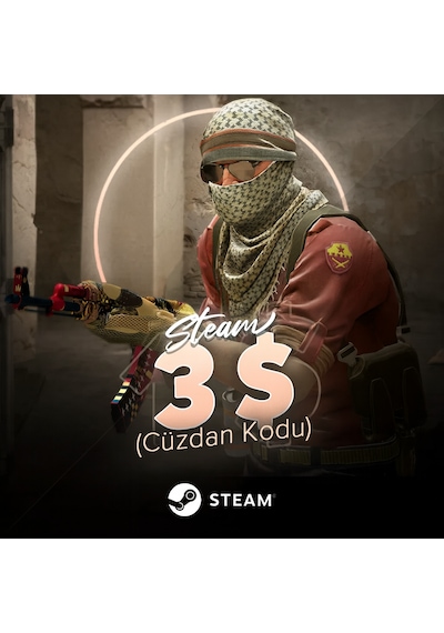 3 Usd Steam Dijital Key