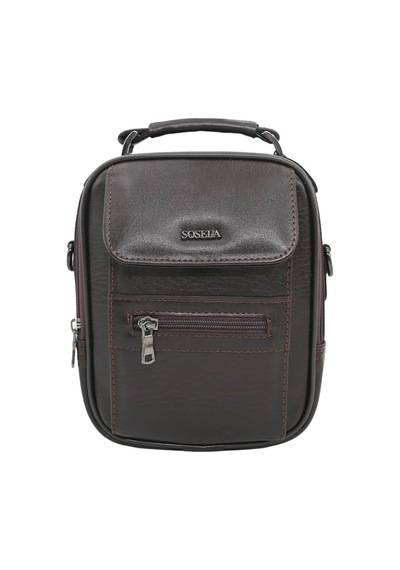 Sosela Ssl3018 Kahverengi Erkek Erkek El Çantası Kahverengi