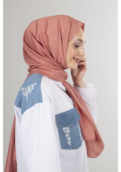 Harem Scarf Brisa Vual Şal - Gül - Gül
