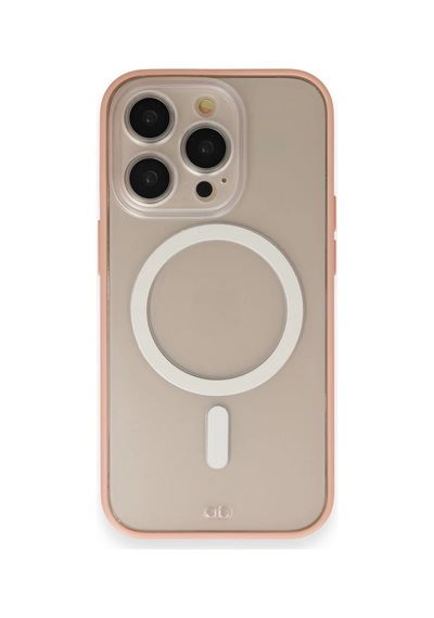Mey İthalat Apple Uyumlu iPhone 14 Pro Max Kılıf Grand Magneticsafe Kapak - Pembe